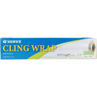Q'serve Cling Wrap with Slice Cutter (313) (45CM X 300M)