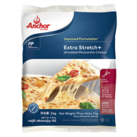 Anchor Mozzarella Shredded Extra Stretch Plus (2KG)